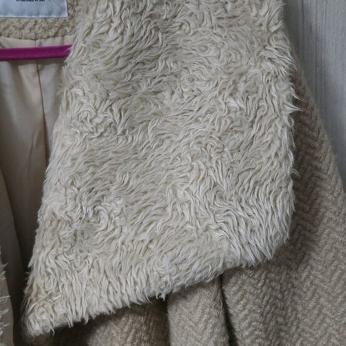 BSB draped coat beige like new