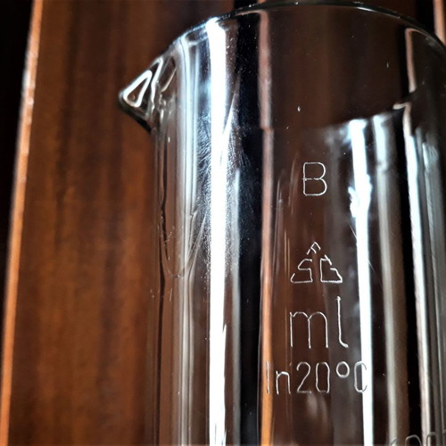 Γυάλινος ογκομετρικός σωλήνας 1000 ml μεταχειρισμένος