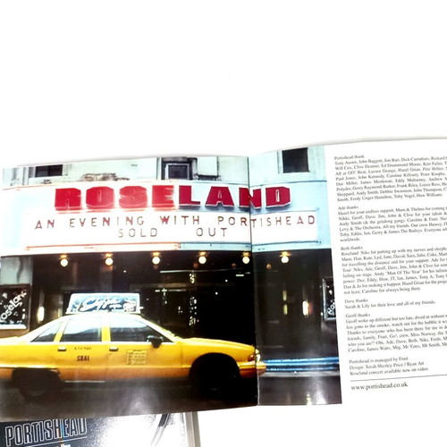 Portishead Roseland New York Live DVD and CD like new, electronic