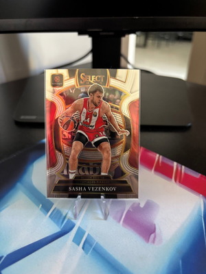 2025/26 Panini Select EuroLeague Sasha Vezenkov Concourse Silver Prizm card near mint
