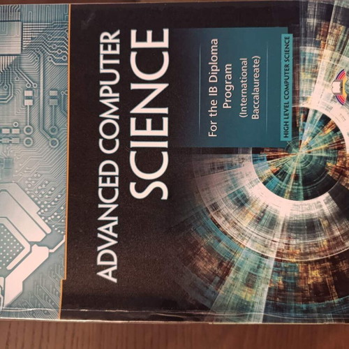 International Baccalaureate Program Computer Science books like new, 2 volumes Core + HL