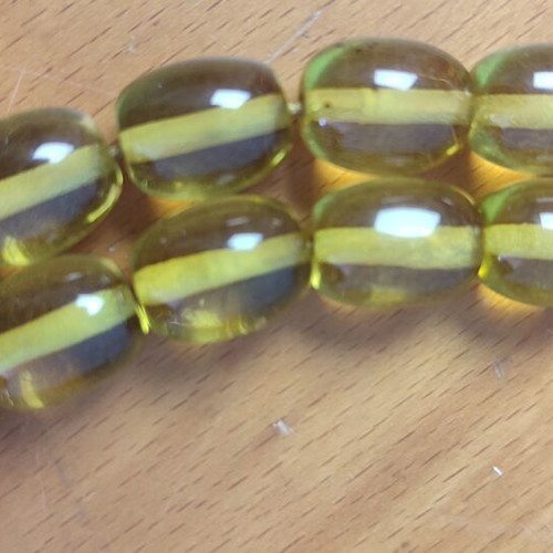 Komboloi with Natural Latin American Amber and Inclusions, Mint Condition