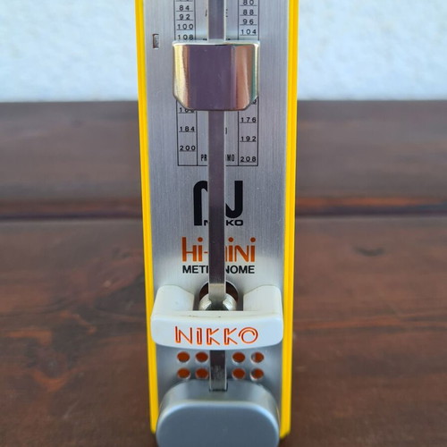NIKKO Hi-Mini Vintage Metronome like new, mechanical pocket model