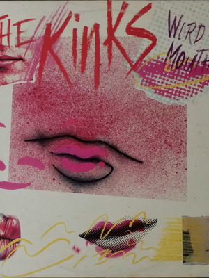 The Kinks Word Of Mouth vinyl LP used, rock
