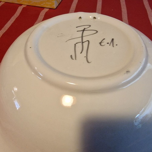 Ceramic bowl from Benaki Museum, new