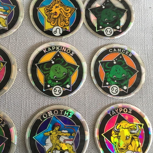Vintage Zodiac Caps like new, collection of 19 pieces