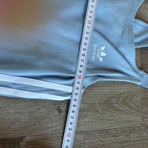 Adidas Originals Adicolor Classics racerback dress sky blue size S