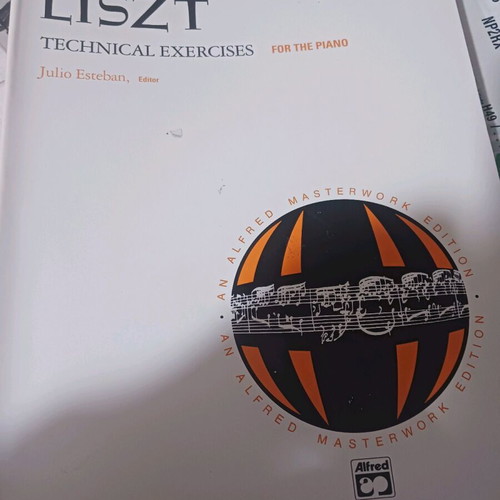 Liszt Technical Exercises new, for piano