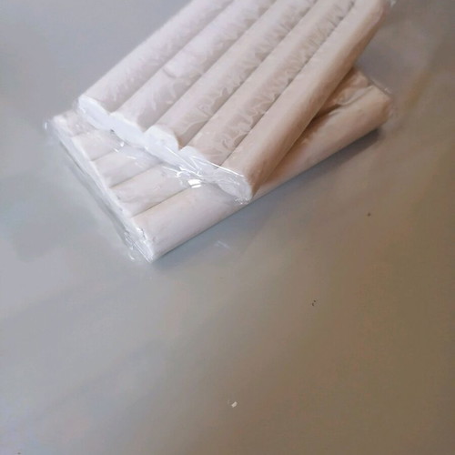 White modeling clay new, pack of 2
