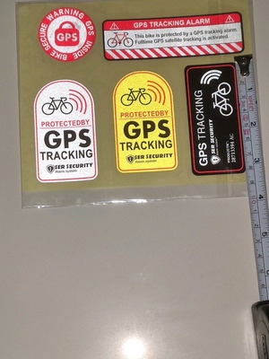 GPS protection stickers for bicycle new