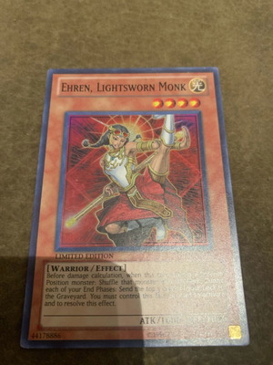 Ehren Lightsworn Monk κάρτα Yu-Gi-Oh! καινούργια, American Edison