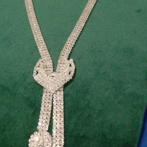 Strass necklace new in gift box