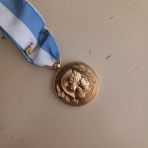 Δια την Κοινωνικήν Δράσιν μετάλλιο σαν καινούργιο Δήμου Αθηναίων