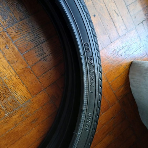 Nylon bicycle tires set 20×1.75 trekking BMX folding bike