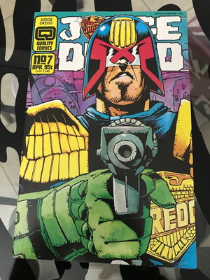 Judge Dredd The New Look 7 Eagle Comics 1986 new