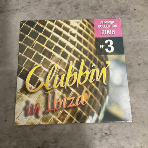 CD Clubbin in Ibiza No 3 Summer Collection 2006 like new