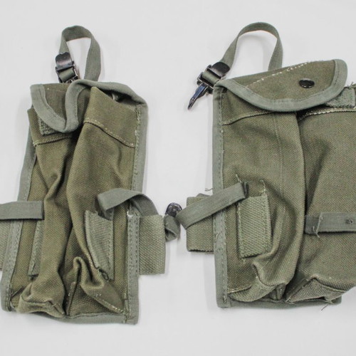 1980 E.S Pair of Ammo Pouches for Thomson Magazines New