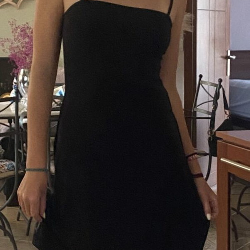 Bershka Black Mini Dress like new, size S