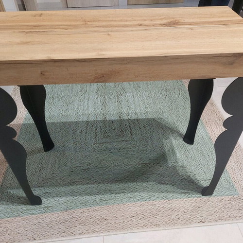Extendable console table like new, Italian design
