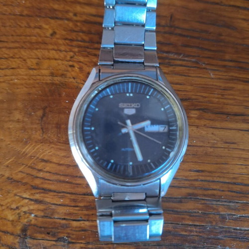 Seiko 5 Kinetic wristwatch