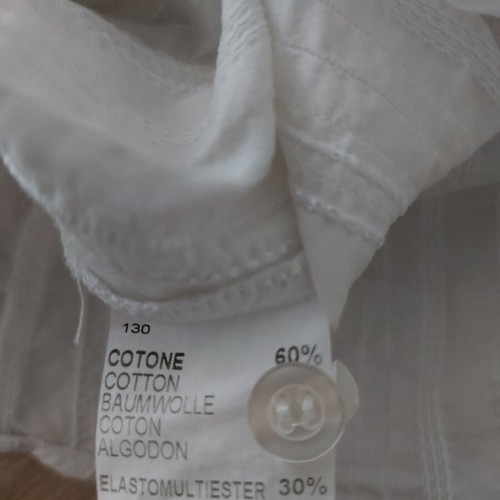 Women's white shirt size M like new