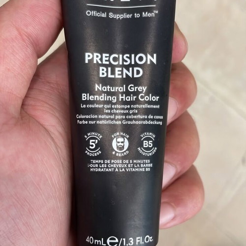 Precision Blend Natural Grey Blending Hair Color 40 ml by American Crew new