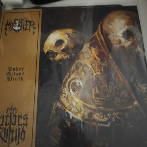 Mystifier / Lucifer's Child Under Satan's Wrath blue vinyl used, black metal