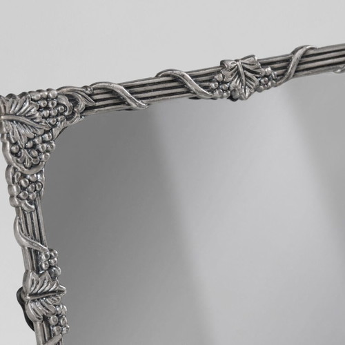 Belle Époque Table Mirror like new with silver frame