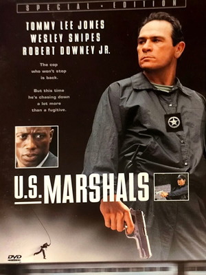 U.S. Marshals DVD употребяван, екшън с Томми Лий Джоунс и Уесли Снайпс