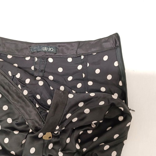 Liu Jo mini skirt black polka dot, size S, like new