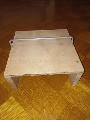 Wooden handmade finger skate ramp like new