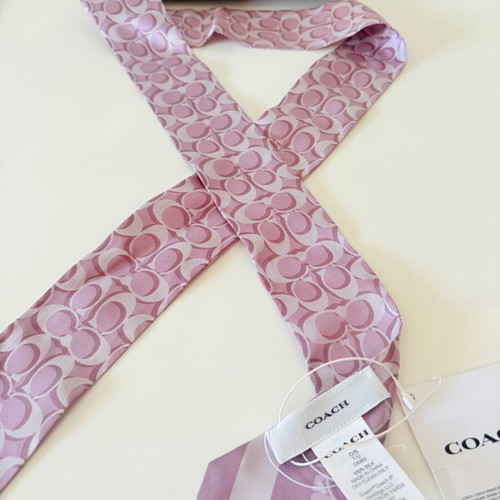 Coach silk scarf new with tag