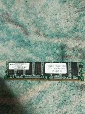 Μνήμη 512mb PC400 DDR CL3 PC3200U-30330 σαν καινούργια λειτουργική