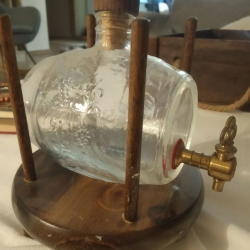 Wooden decorative item new for filling alcohol