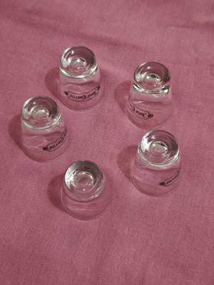 Jose Cuervo collectible shot glasses set of 6 new