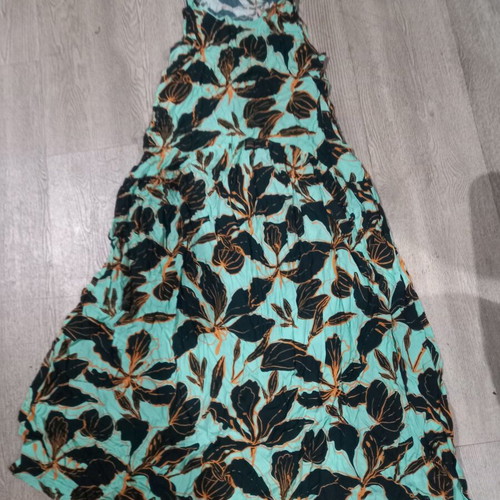 Badila dress size L, colorful turquoise