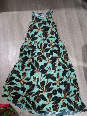 Badila dress size L, colorful turquoise