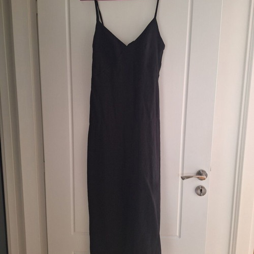Ckontova dress Ramie fabric Ss22 black like new