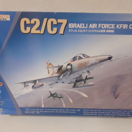 Israeli Air Force Kfir C2/C7 model kit 1:48, Kinetic