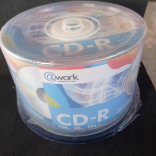 @Work CD-R 50 Pack 700MB 80min Sealed New