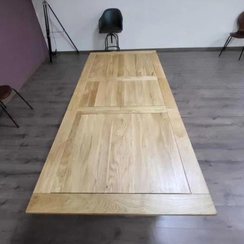 Wooden extendable dining table new, 100% oak, for 6-8 people