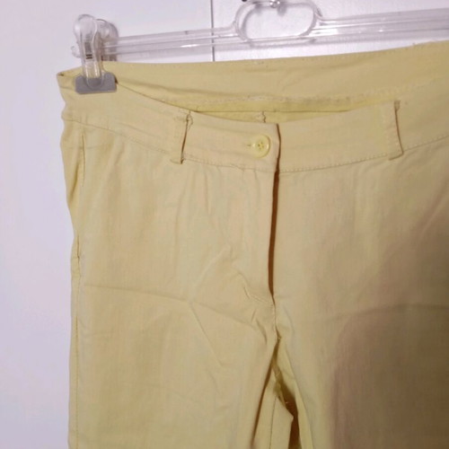 Skinny pants like new, yellow, size XL