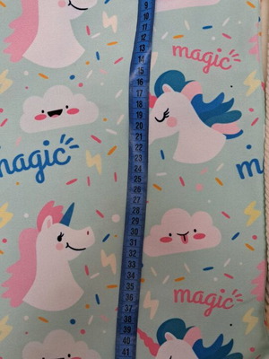 Unicorn backpack bag used, multicolored