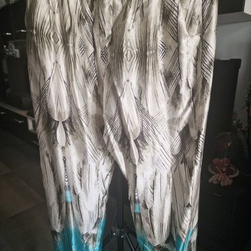 Custo Barcelona Silk Set New With Tags, Artistic Print