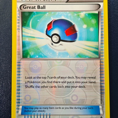 Trainer Great Ball 93/98 Reverse Holo from Emerging Powers 2011 like new