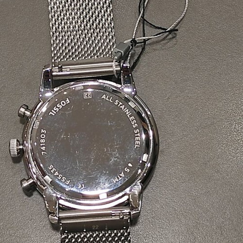Fossil men's watch new stainless steel with Milanese bracelet