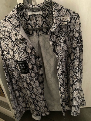 Arpyes snake print jacket in like new condition