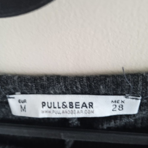 Pull & Bear top medium gray like new