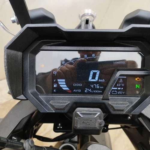 Voge DS/DSX 300cc 500cc 650cc Screen Shade 3D Print