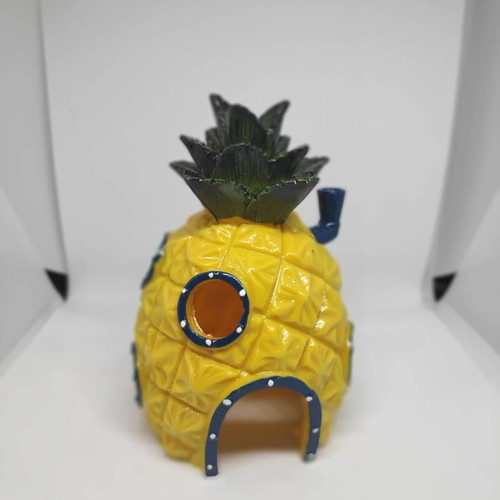 Aquarium decoration SpongeBob pineapple house like new